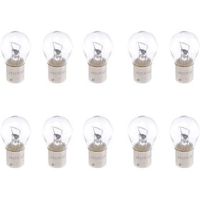 Resim Bosch Ampul 1987302811 12V 21W 93 BA15S Sinyal Tek Duy 10 Adet 