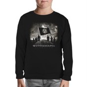 Resim Whitechapel - Our Endless War Siyah Çocuk Sweatshirt 