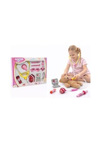Resim Oyuncak Doktor Seti Kız Çocukları İçin Eğitici Doktor Oyunu 