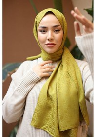 Resim Silk Home Deluxe Şal 40003-32 Yağ Yeşili Yağ Yeşili 
