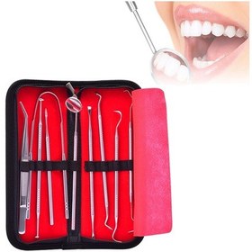 Resim Sones 9'u 1 Arada Paslanmaz Çelik Diş Hekimi Aletleri Seti 
