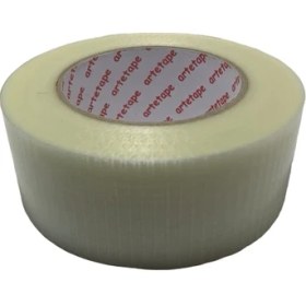 Resim Artetape 50 mm x 50 metre Enine Boyuna Lifli Bant Dayanıklı Malzeme ile Güçlü Yapışma 