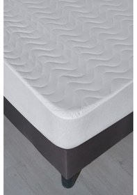 Resim 140x200 Kapitoneli Çift Kişilik Sıvı Geçirmez Alez Fitted Geçmeli Yatak Koruyucu 