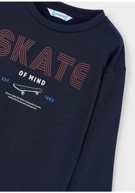 Resim Mayoral Erkek Çocuk 2li Sweatshirt Set Lacivert 