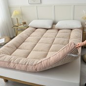 Resim MODERN KATLANABİLİR ZEMİN YATAĞI | JAPON TATAMI TARZI | ULTRA YUMUŞAK MISAFIR ODASI/YURT/OTEL İÇİN | SEYAHATE HAZIR TAŞINABİLİR YATAK 