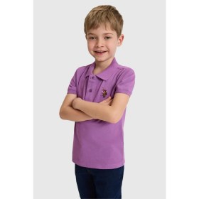 Resim U.s. Polo Assn. Erkek Çocuk Menekşe Tişört Basic 50325608-VR037 