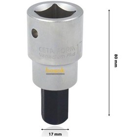 Resim Ceta Form 17 Mm 3/4 Allen Uçlu Lokma C38s-h17 