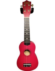 Resim Eva 21" Soprano Kırmızı Ukulele Xu21-11Red 