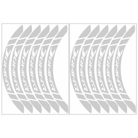 Resim Reflektör Beyaz Dominar Uyumlu Geniş Jant Şeridi 