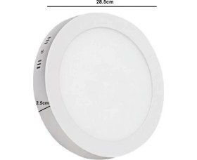 Resim Cata Sıva Üstü Yuvarlak LED Armatür 30 Watt - Beyaz Işık 
