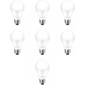 Resim 7 Adet Gecem 9w Led Ampul E27 Duy 6500k - Beyaz Işık 