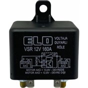 Resim Elo 12V Akü Ayırıcı Vsr Röle 160 A Voltaja Duyarlı Su Geçirmez N11.1279 