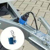 Resim Römork bağlantısı braketi, 7-13 pinli römork bağlantı braketine uygun - su geçirmez korumalı dayanıklı plastikten yapılmış, römork direği, park römork parçaları ve fiş takımı için çok uygun, römork direk aksesuarları | römork bağlantı cihazı 