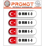 Resim PROMOT KAN GRUBU 3D STİCKER 4'LÜ 