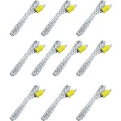 Resim Quirky Quar 10PCS 3 Metre K Tip Mini Konnektör Termokupl Sıcaklık Prob Sensörü -50-350 ° C Sıcaklık Algılama Hattı (Yurt Dışından) 