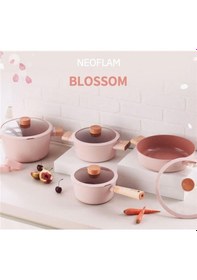 Resim Neoflam Blossom Alüminyum Döküm Tava 28 Cm 
