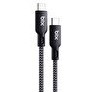 Resim Bix BXCC240 Type-C To Type-C 240W 480 Mbps Usb-IF Sertifikalı Hi-Speed Örgülü 1.8 M Siyah Şarj Ve Data Kablosu 