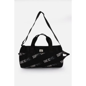Resim İcone Bag Unisex Spor Çanta - Silindir Model, Baskılı, Ön ve Iç Cepli, Yan Saplı, Ayarlanabilir Omuz Askılı 