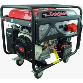 Resim Goldmoto GM10TBJ 10 kVA Trifaze Marşlı ve ipli Benzinli Jeneratör 380V 
