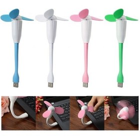 Resim Taşınabilir Renkli Usb Mini Fan Vantilatör 