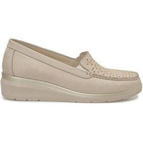 Resim Polaris 105775.z6fx Bej Kadın Loafer 000000000102240300 Bej 