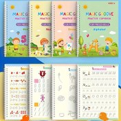Resim 4 Kitap + 1 Kalem + 6 Kalem Yedeği + 1 Kalemlik, Çocuk Defteri, Çocuk Alıştırma Kitabı, Sihirli Kelime Kitabı, Erken Eğitim Çalışma Kitabı 