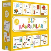 Resim Zıt Kavramlar Eğitici Oyun Kartları 