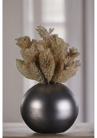 Resim Dekoratif Vazo El Yapımı Gümüş Eskitme Renk Model 17 Karışık 