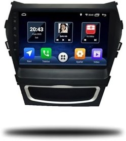 Resim MarTechno Android Multimedya 4GB RAM 32GB Hafıza Hyundai Santa FE IX45 2012-2016 ile uyumlu 