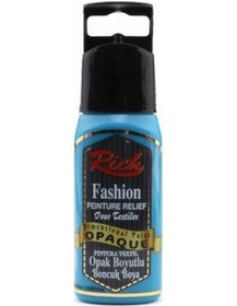 Resim Rich Boyutlu Boncuk Boya 60 Ml. 010 Turkuaz 