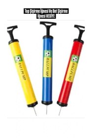 Resim UFKSTORE Top Şişirme El Pompası Orta Boy ( Bot Şişirme Ve Top Şişirme İğnesi HEDİYE) 