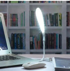 Resim River World Beyaz Renkte 3 Kademeli 14 Ledli Usb Girişli Kitap-masa Okuma Lambası Ledi Çok Renkli 