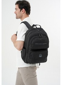 Resim Unıted Colors Of Benetton Unisex Sırt Çantası 20940 Siyah 