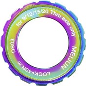 Resim Xindoker Dağ Bisikleti Merkezi Kilitleme Disk Kapağı - Alüminyum Allow - Evrensel Uyumlu - 9/12/15/20mm Mil - Renkli 