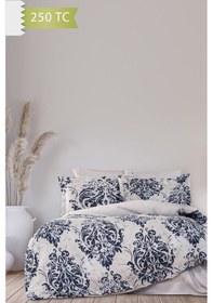 Resim Varol 250 Tc Bambu Karışımlı Pamuk Saten Nevresim Takımı Çift Kişilik - Tivoli Çok Renkli 