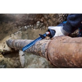 Resim Bosch S 1130 Cf Ağır Hizmet Metal Kesimi Için Tilki Kuyruğu Testere Ucu 