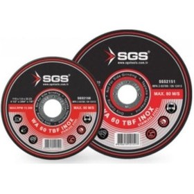 Resim Sgs 2151 İnox Kesici 180x1.6x22 MM 