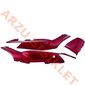 Resim Arzu Monero Honda Cbf 150 Arka Grenaj Sağ-sol [kırmızı] [sele Altı] 