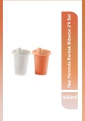 Resim Tupperware Çocuklar Için 2'li Set Hep Yanımda Bardak Biberon 200 ml 