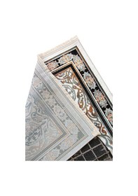 Resim Lüks Çeyizlik Halı Tipi Dokuma Seccade Kahverengi 