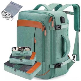 Resim Uçaklar Için Sırt Çantası Taşıma Seyahat Sırt Çantası Yeşil Yeşil 