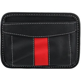 Resim Cbtx Depolama Asma Çantalar İçin Çok Fonksiyonlu Arabaya Monte Yapışkanlı Örgü Çanta Siyah 