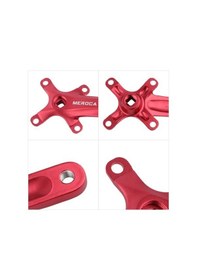 Resim Flybuy Yüzüğü Tek Sol Seti Seti Sağ Renkli Krank Krank Krank Kolları Kare İçin Hız Dağ Çok Bisikleti Bisiklet Bcd Alüminyum Alaşımlı 8/9/10/11 170mm 104 Uh Çok Renkli 