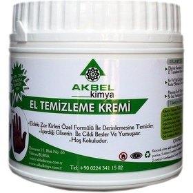 Resim Akbel Endüstriyel El Temizleme Kremi 500 Gr (194642929) 