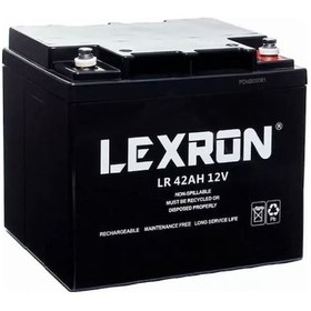 Resim Lexron 12v/42ah Jel Akü Deep Cycle 