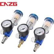 Resim Jl Püskürtme Tabancası Hava Regülatörü Göstergesi Sıralı Yağ Su 