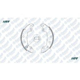 Resim Arka Fren Balatasi Pabuclu M131-R12-Solenza Percinli 504610712 