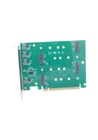 Resim 4 Port Nvme Kart 4 Port M2 Nvme 16x Kart M.2 Nvme X16 Kart 