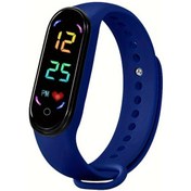 Resim Gaojunshop01 Moda Ve Minimalist Led Elektronik Saat Royal Blue, Öğrenciler İçin Şık Ve Rahat Aksesuar. Diğer 