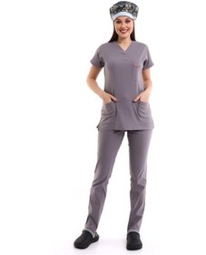 Resim Bflex Yarasa Kol Forma Takım - 4818 Gri-6106 